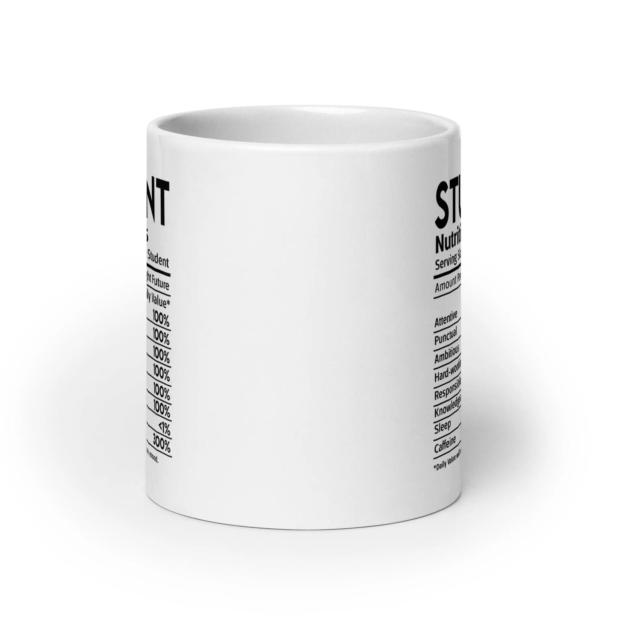 Student's White Glossy Mug - Briadanna