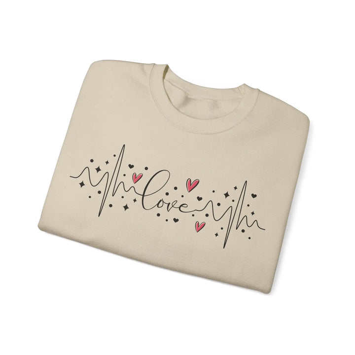 Stylish Love Crewneck Sweatshirt - Briadanna