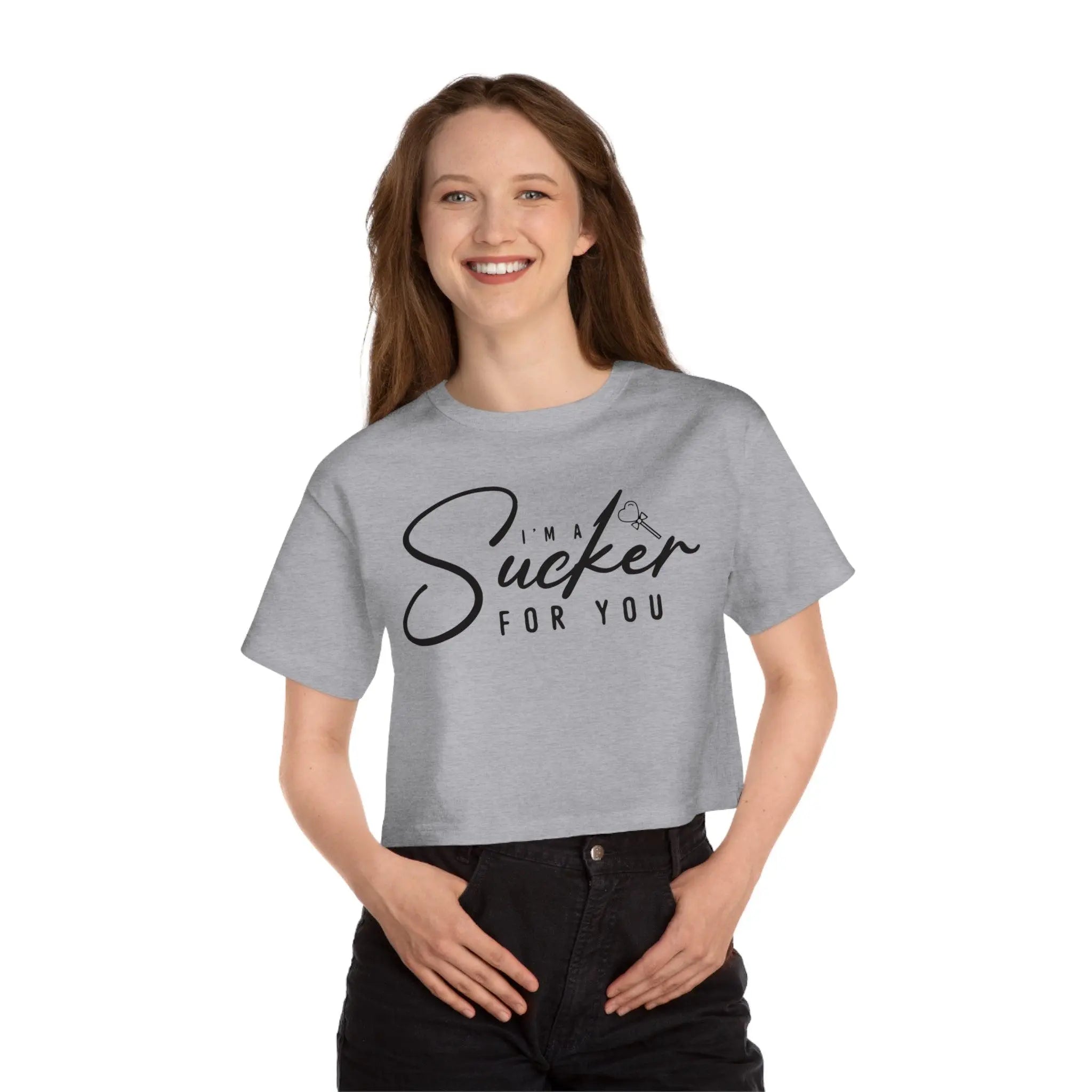 Sucker for You Cropped Tee - Briadanna