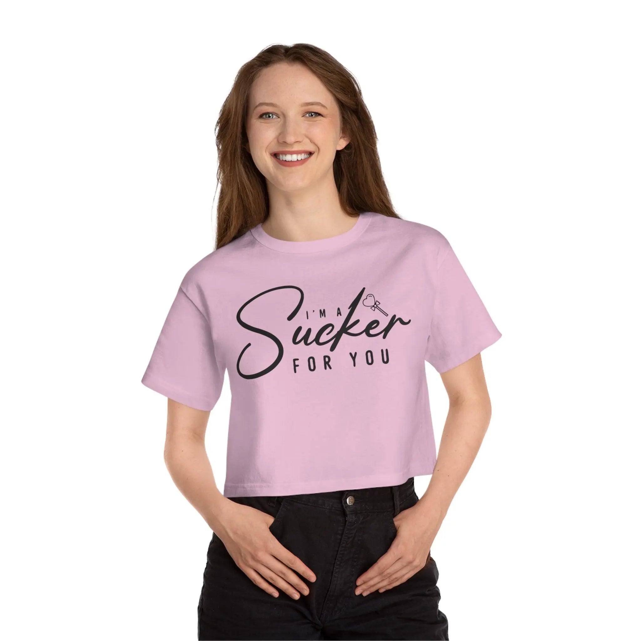 Sucker for You Cropped Tee - Briadanna