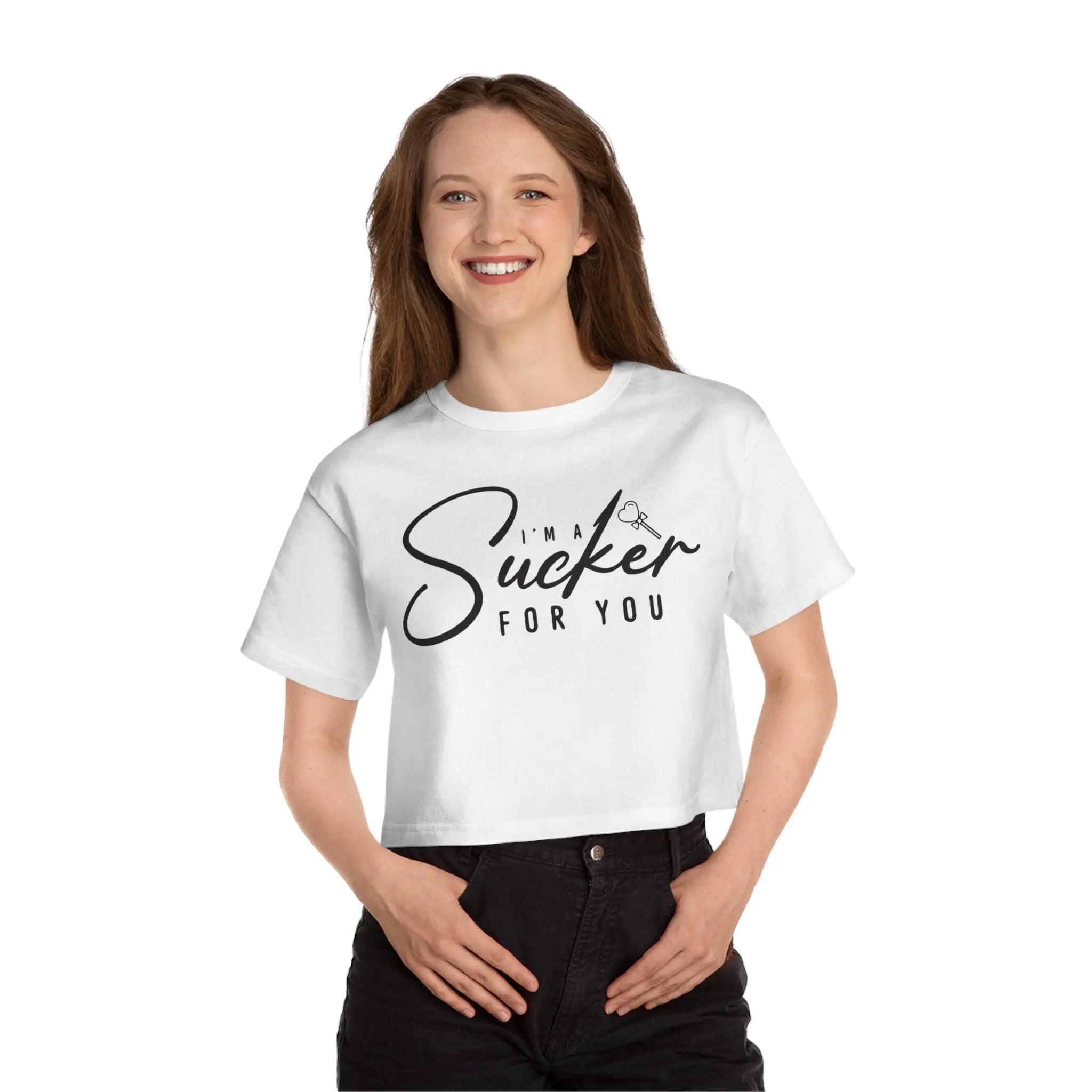 Sucker for You Cropped Tee - Briadanna