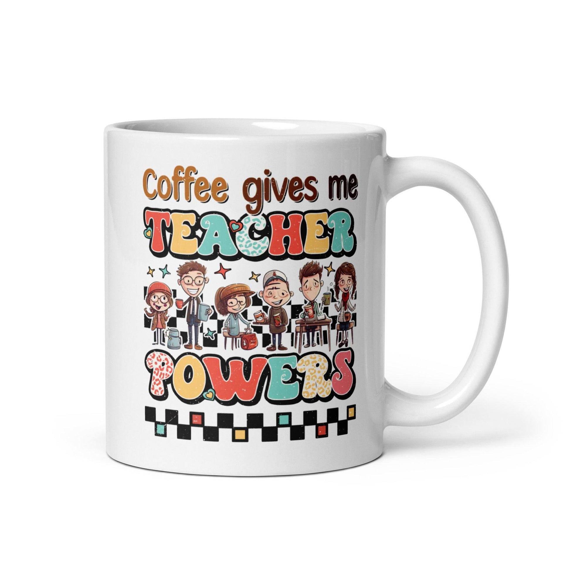 Teacher's Power Glossy Mug - Briadanna