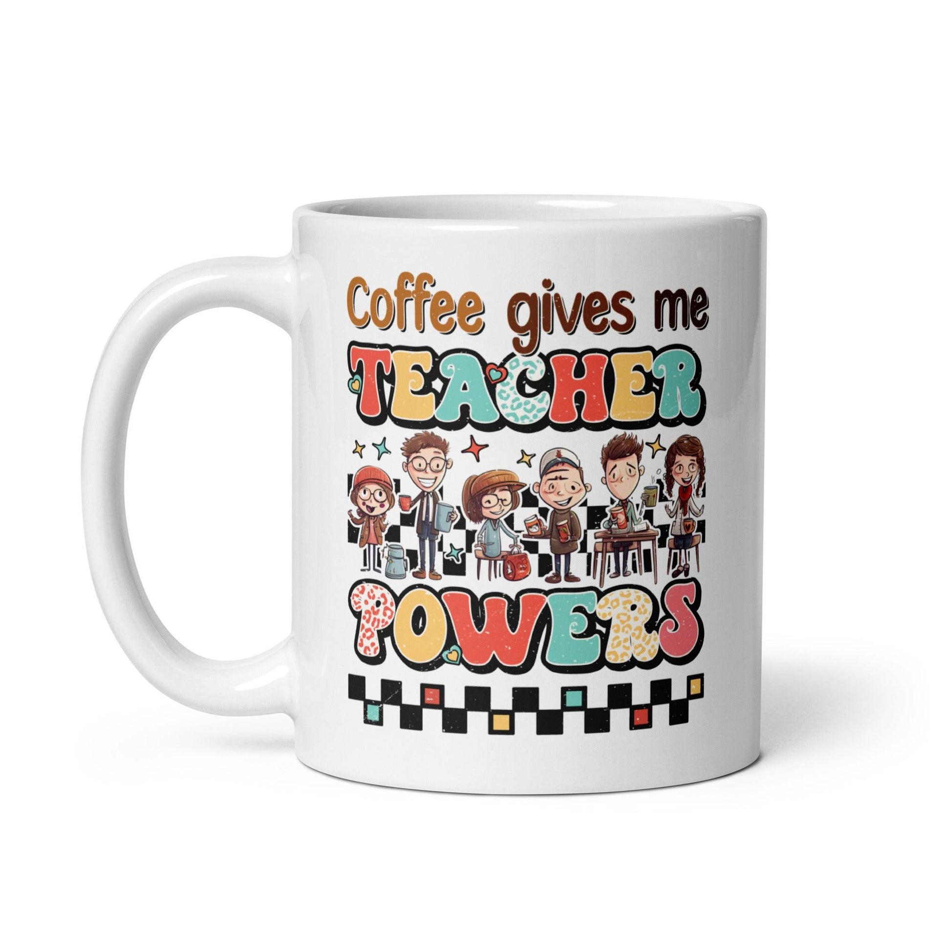 Teacher's Power Glossy Mug - Briadanna