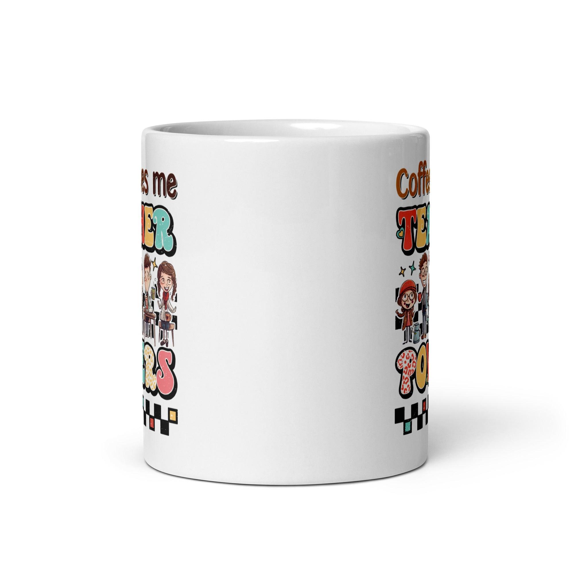 Teacher's Power Glossy Mug - Briadanna