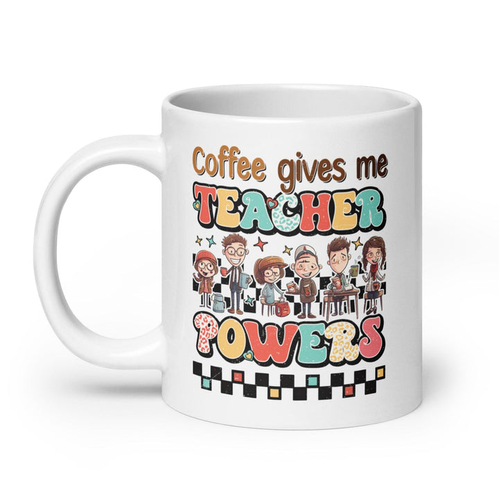 Teacher's Power Glossy Mug - Briadanna