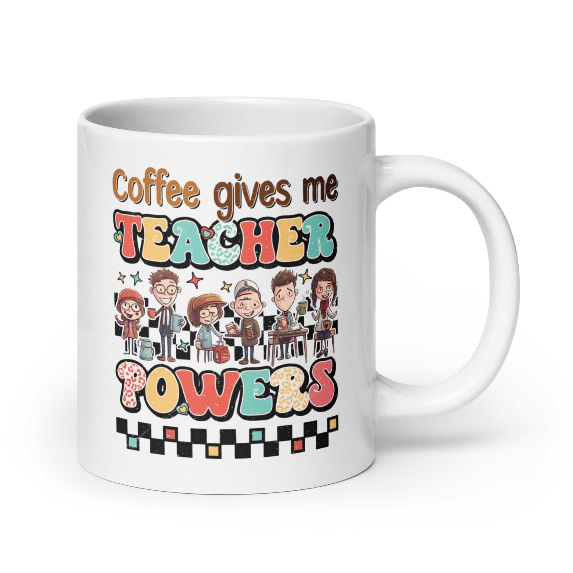 Teacher's Power Glossy Mug - Briadanna