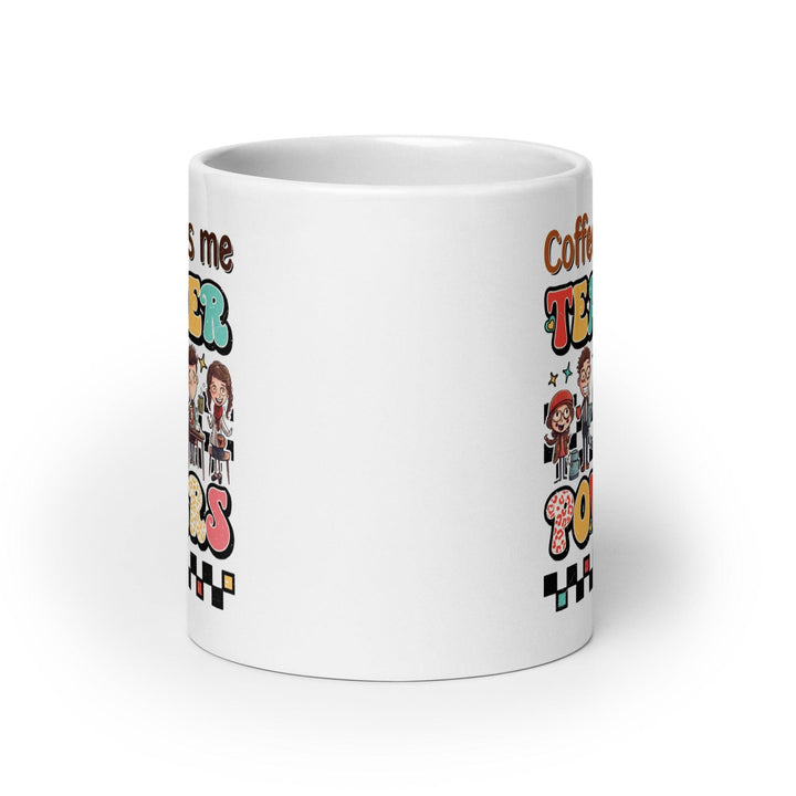 Teacher's Power Glossy Mug - Briadanna