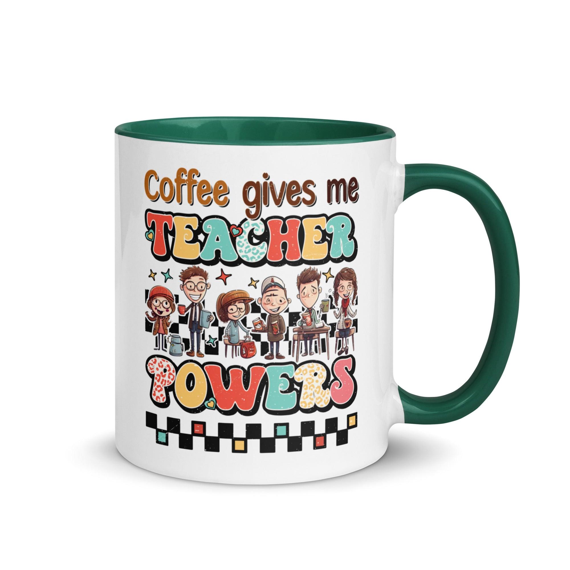 Teacher's Powers Colored Mug - Briadanna