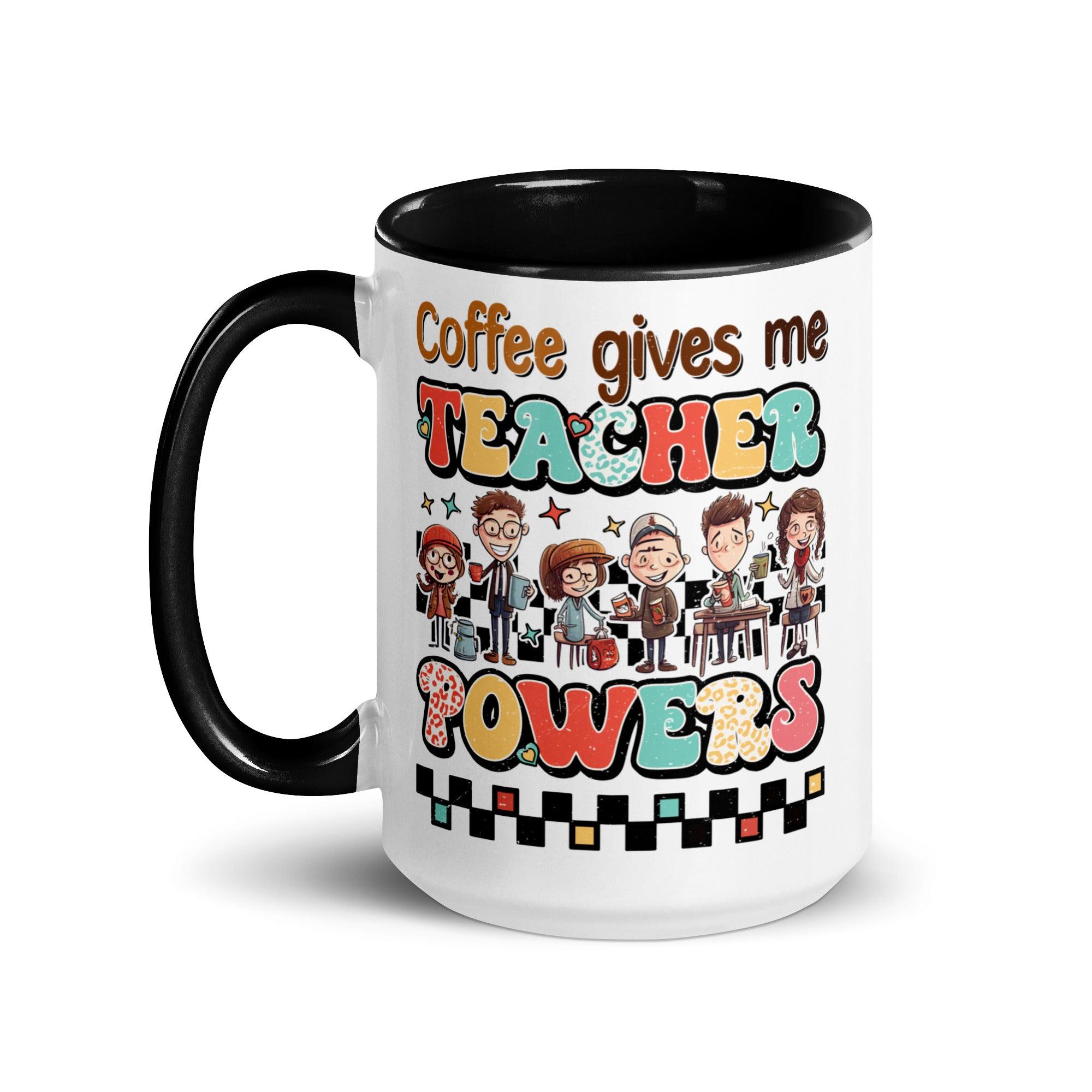 Teacher's Powers Colored Mug - Briadanna