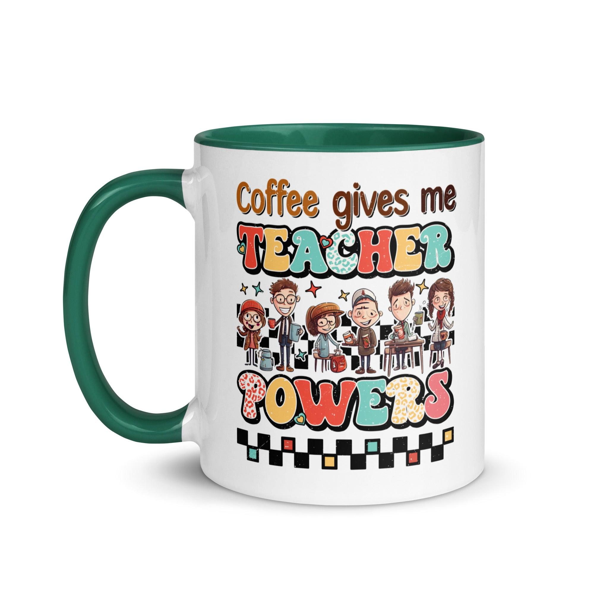 Teacher's Powers Colored Mug - Briadanna