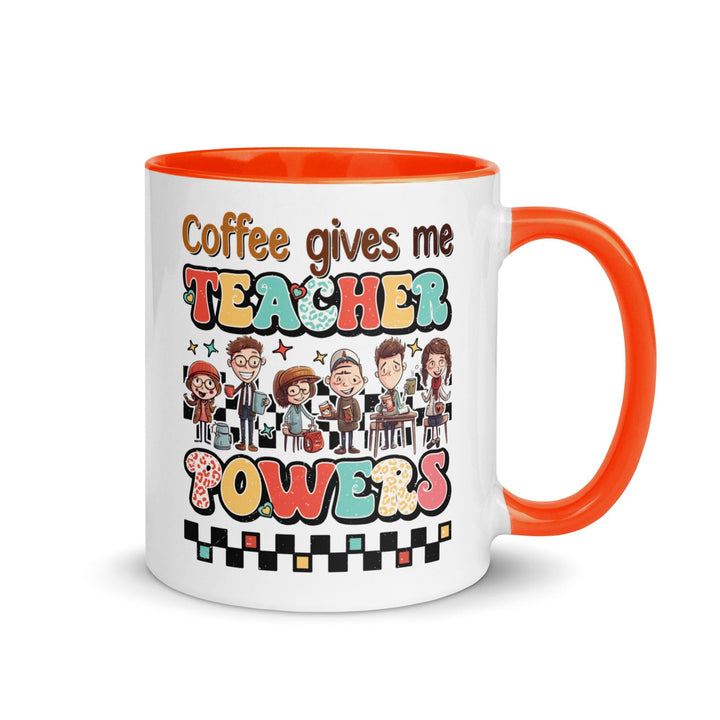 Teacher's Powers Colored Mug - Briadanna