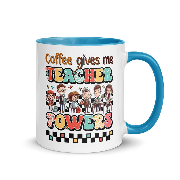 Teacher's Powers Colored Mug - Briadanna