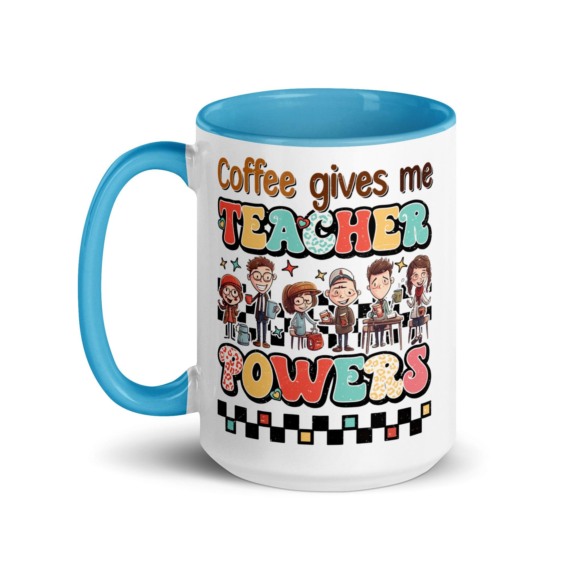 Teacher's Powers Colored Mug - Briadanna