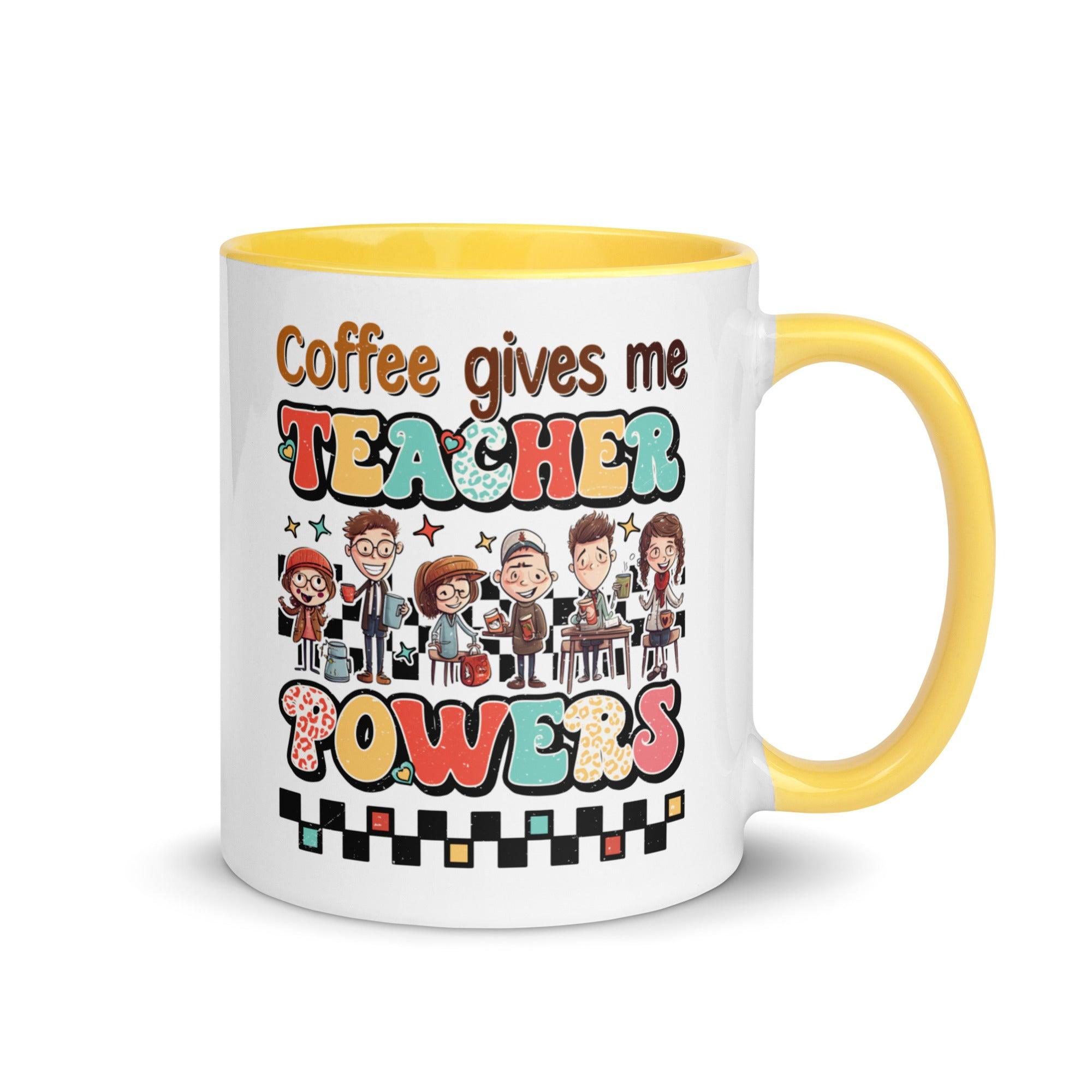 Teacher's Powers Colored Mug - Briadanna