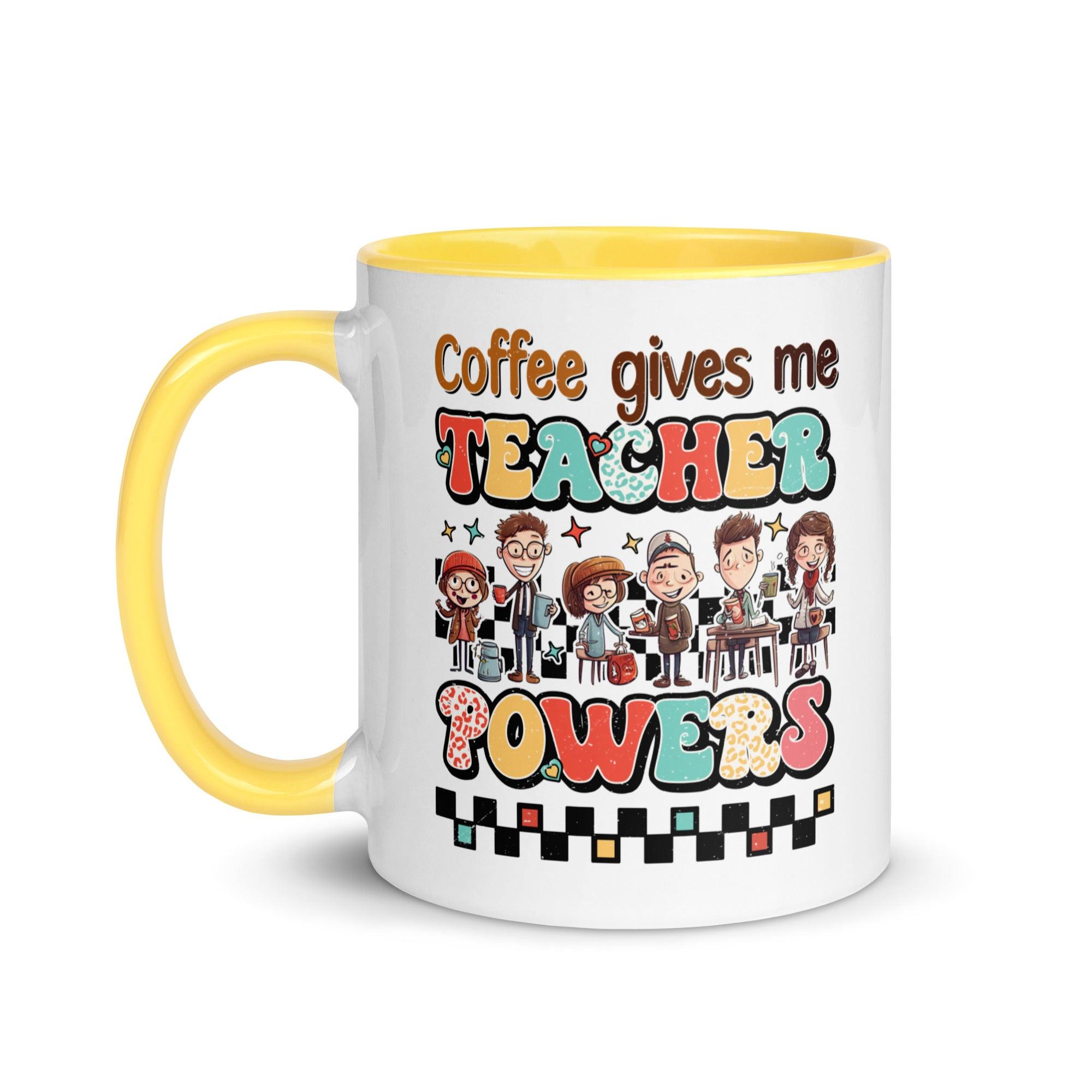 Teacher's Powers Colored Mug - Briadanna