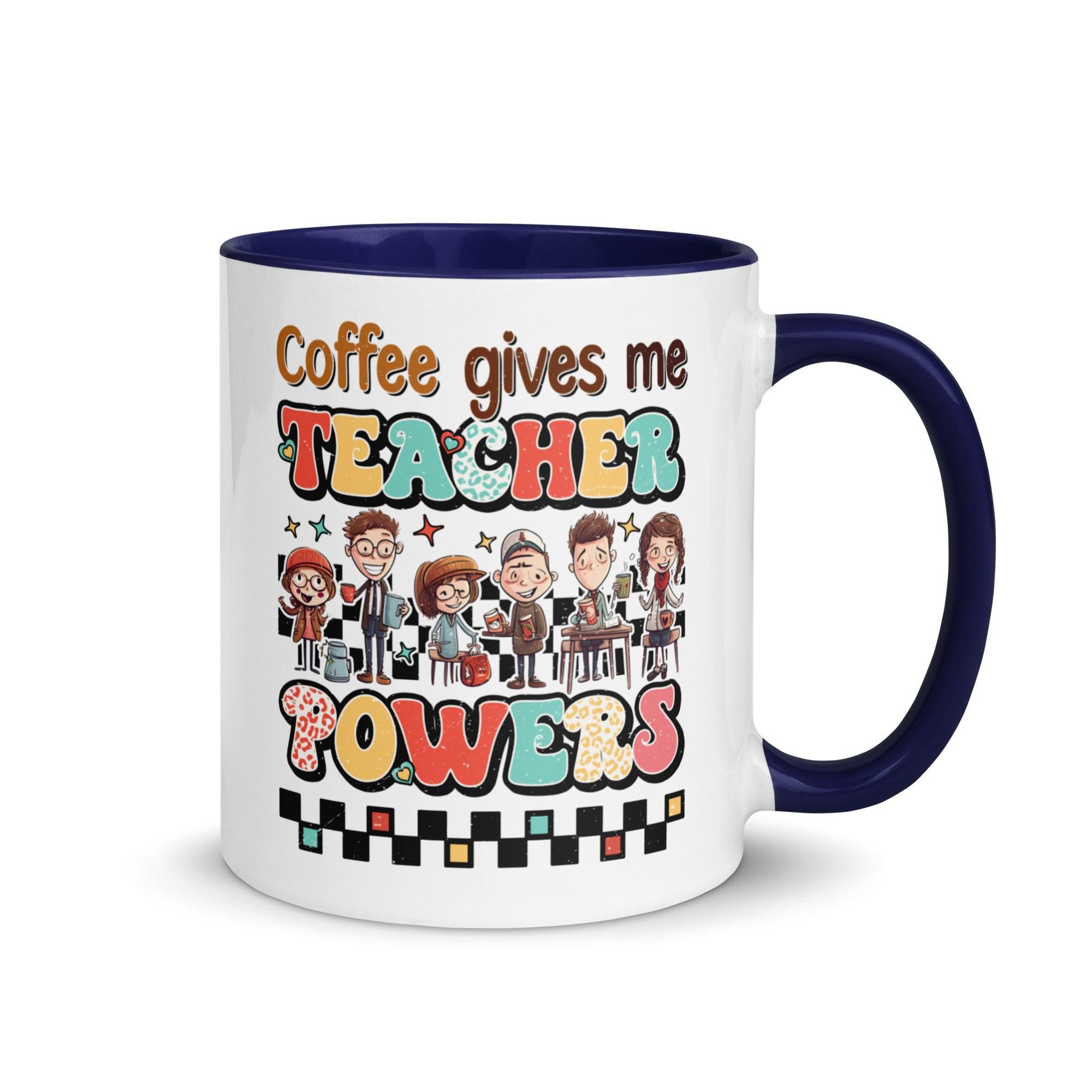 Teacher's Powers Colored Mug - Briadanna