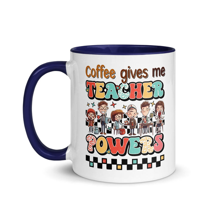 Teacher's Powers Colored Mug - Briadanna