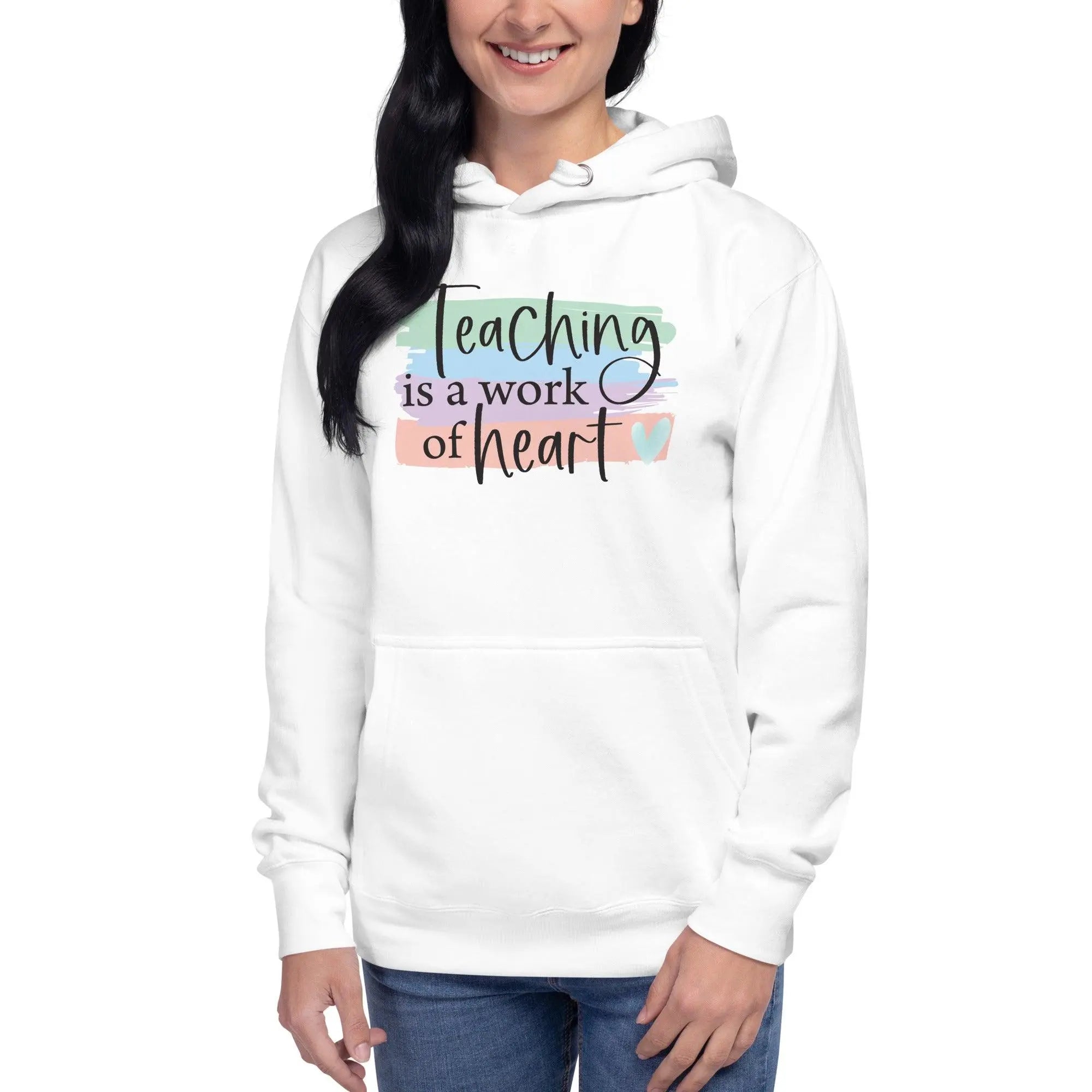 Teaching Is A Work Hoodie - Briadanna