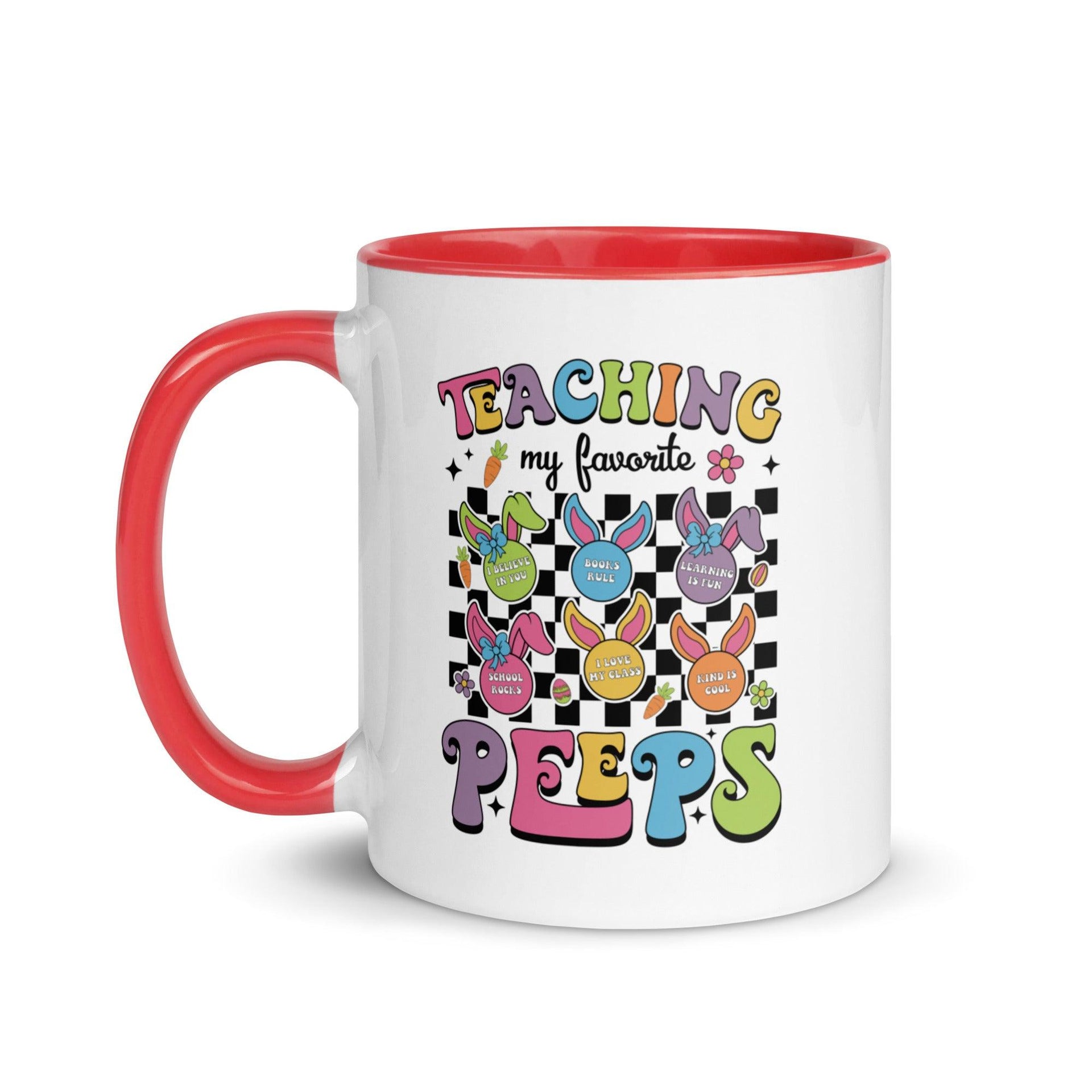 Teaching My Peeps' Colored Mug - Briadanna