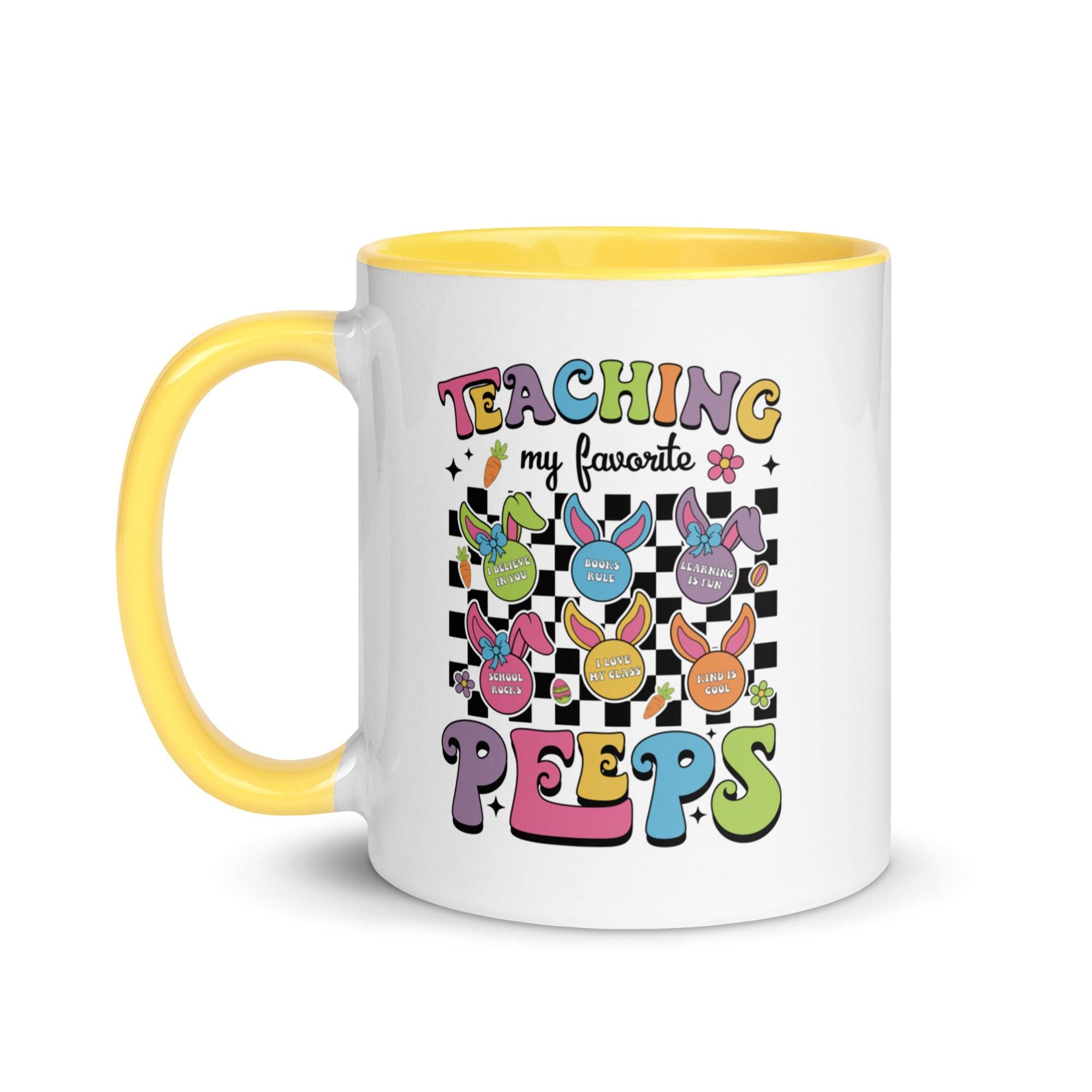 Teaching My Peeps' Colored Mug - Briadanna