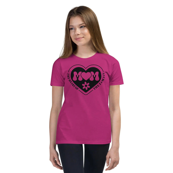 The Heart Of Family Youth T-Shirt - Briadanna