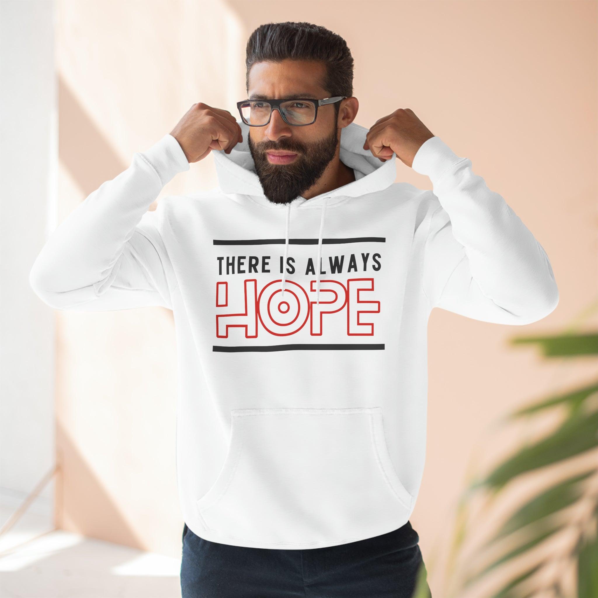 "There Is Always Hope Fleece Hoodie - Briadanna