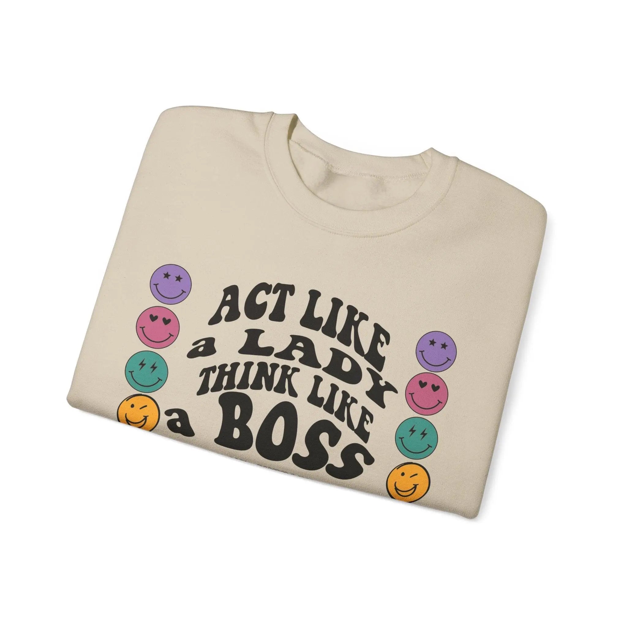 Think Like A Boss Sweatshirt - Briadanna