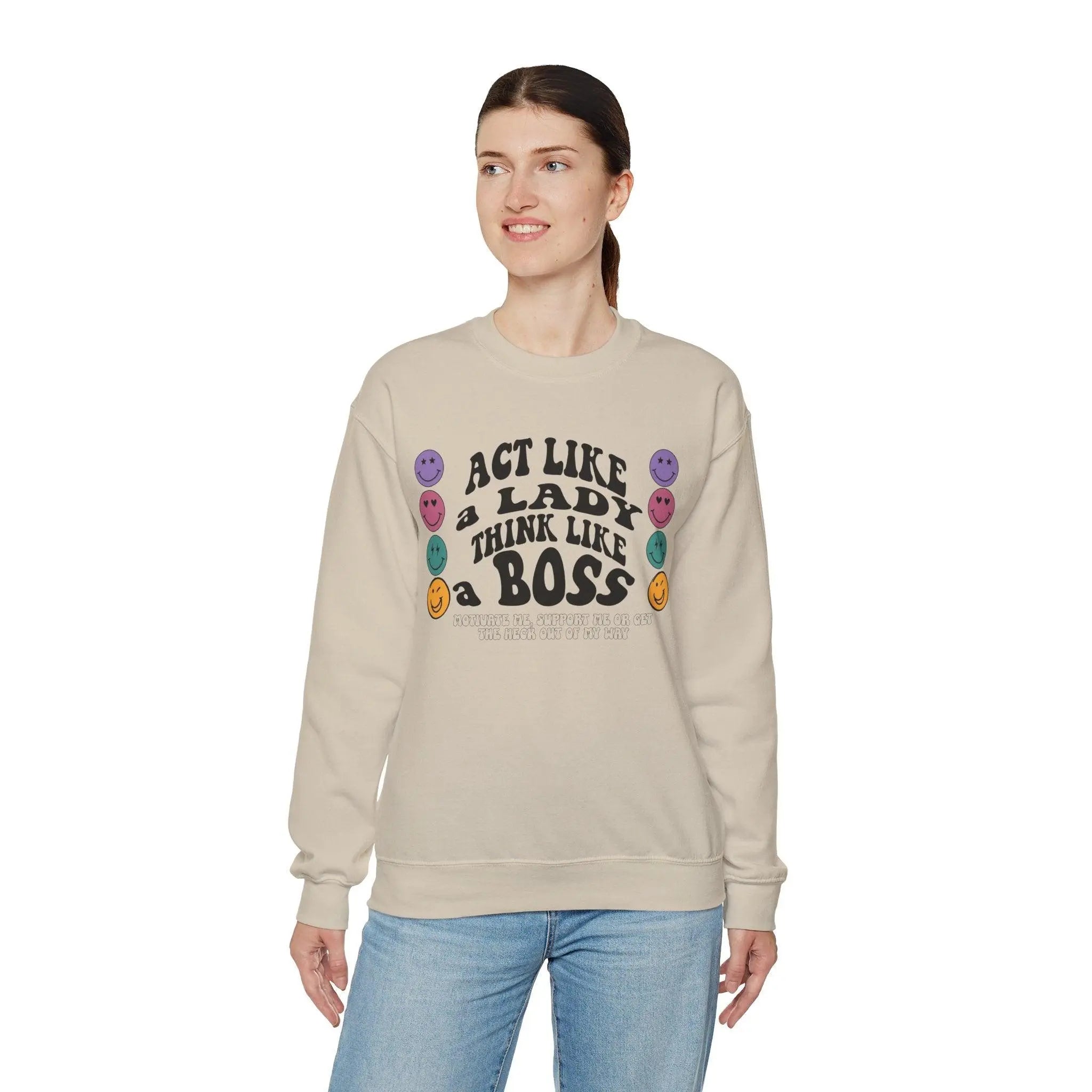 Think Like A Boss Sweatshirt - Briadanna