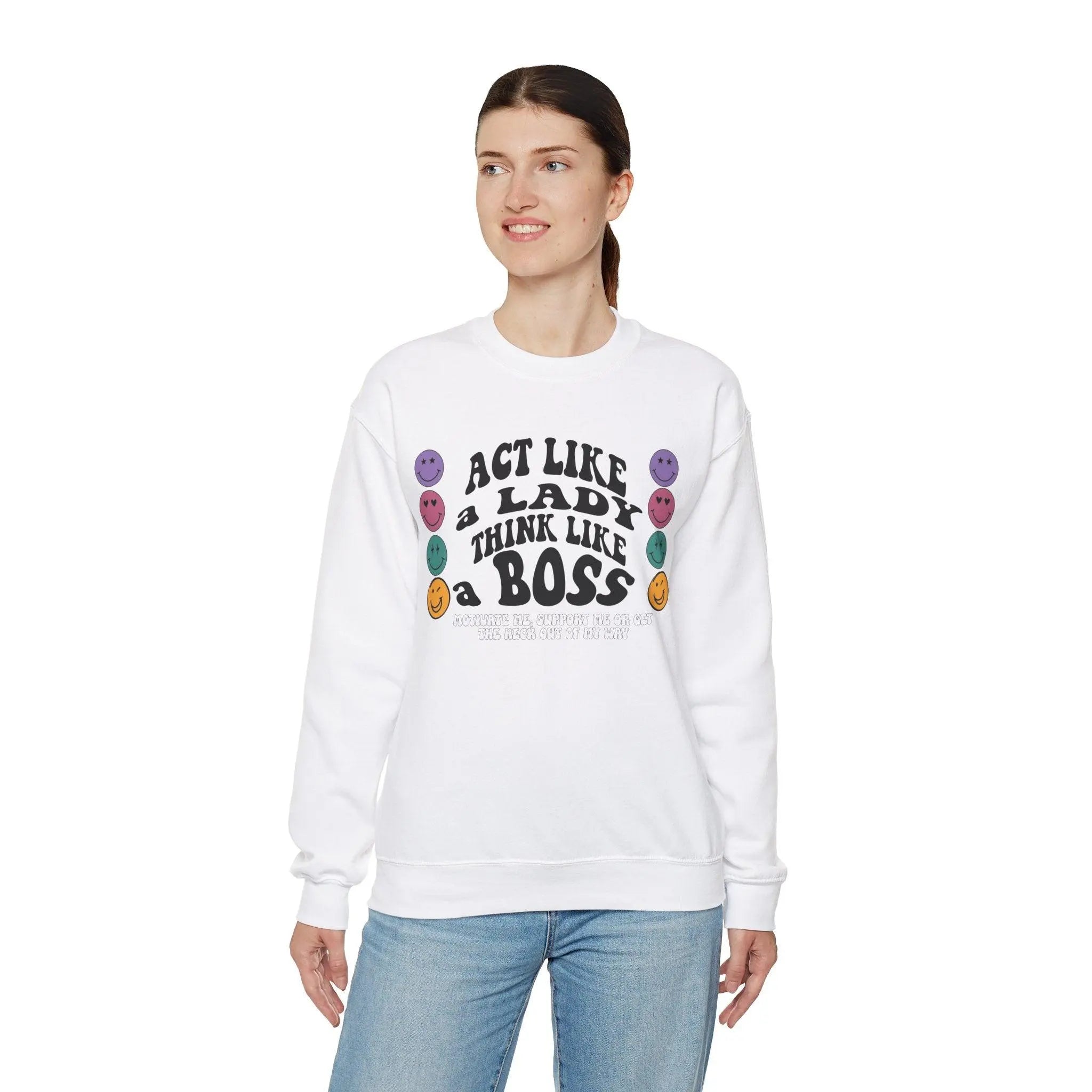 Think Like A Boss Sweatshirt - Briadanna