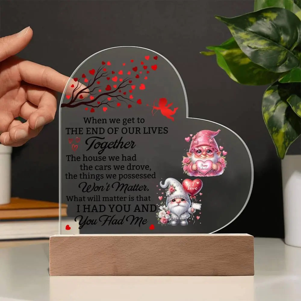 Together Forever Acrylic Plaque - Briadanna