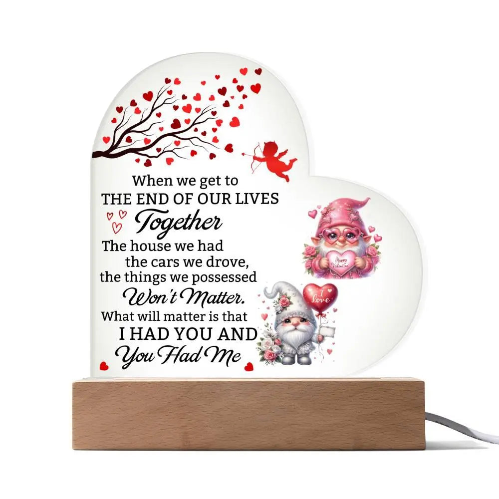 Together Forever Acrylic Plaque - Briadanna