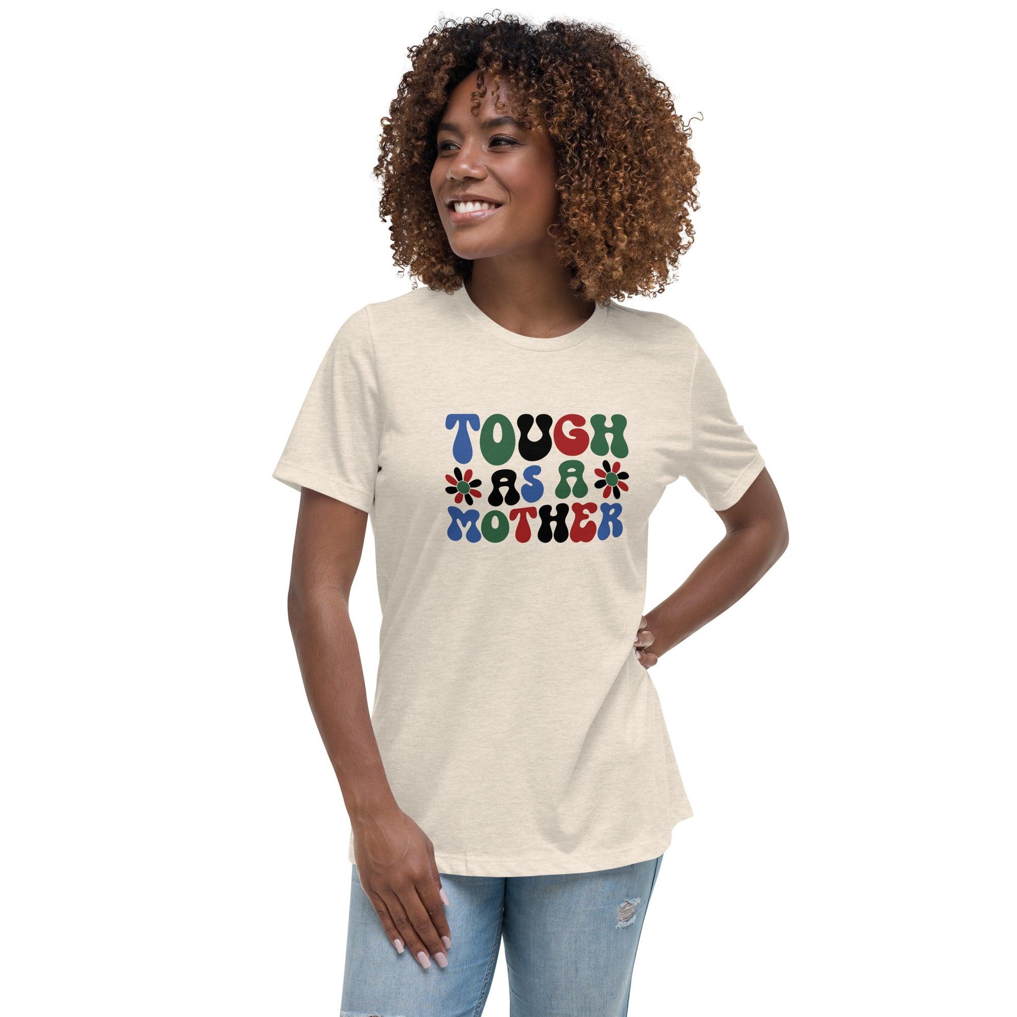 "Touch As A Mother" Relaxed Tee - Briadanna