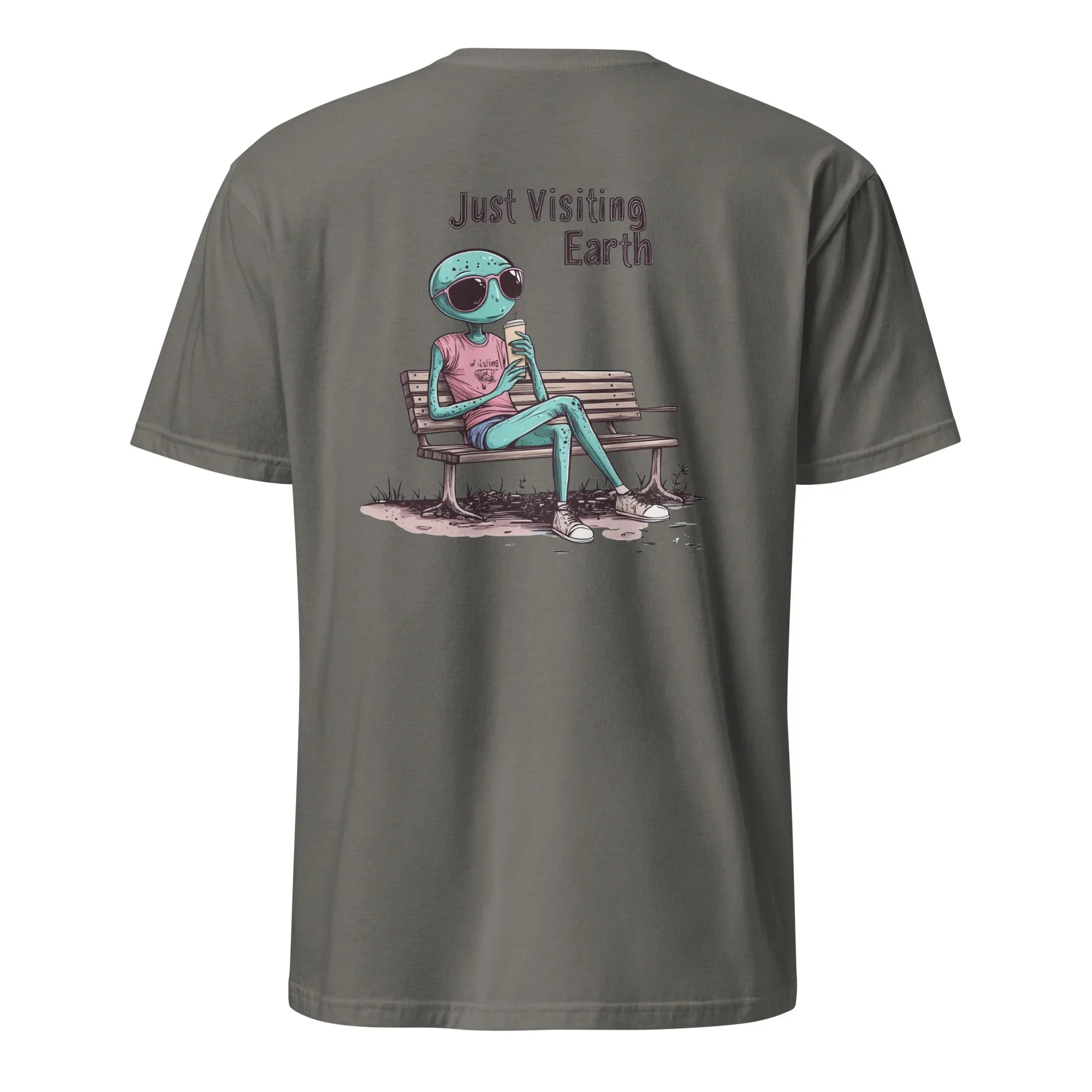 Alien 'Just Visiting Earth' Tee - Briadanna