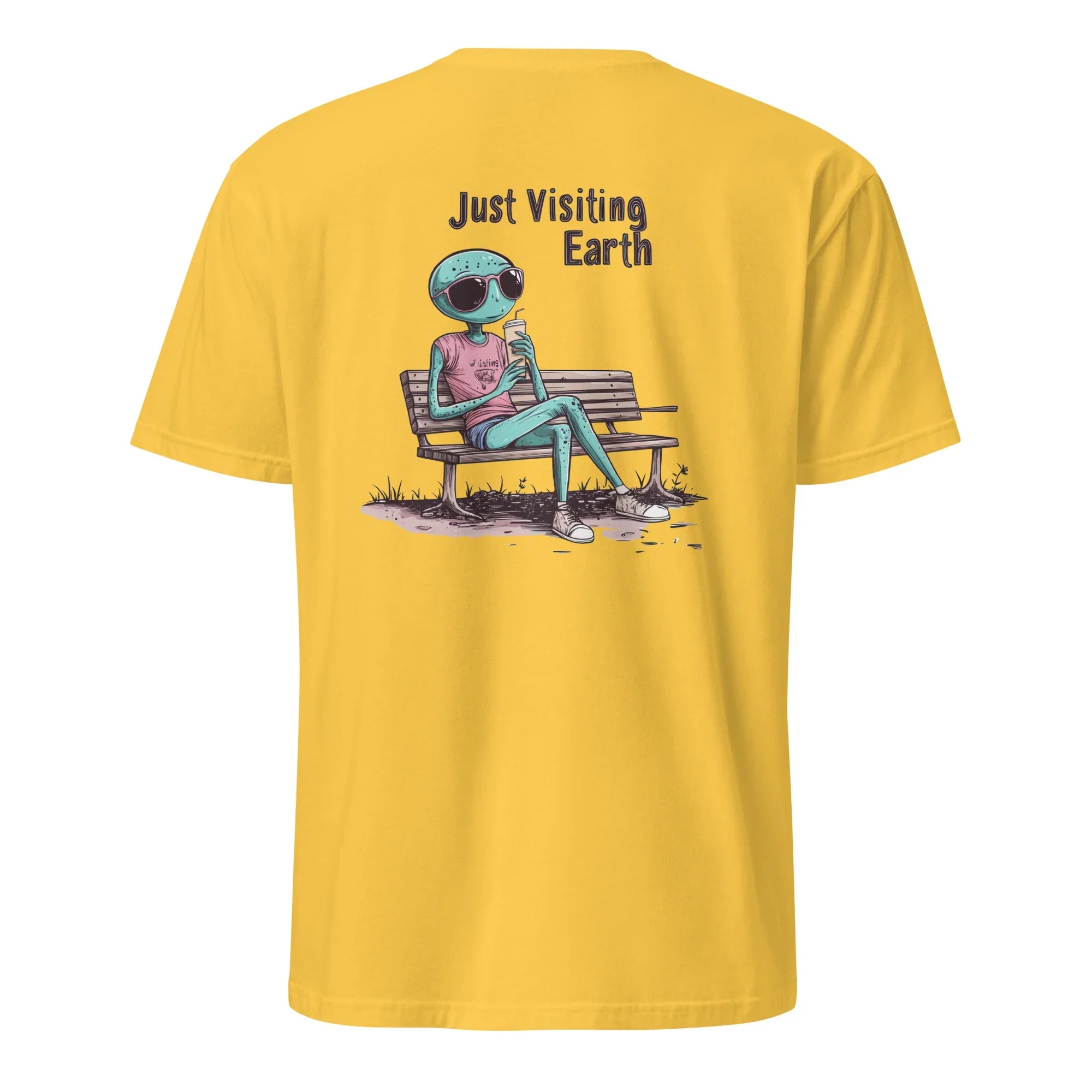 Alien 'Just Visiting Earth' Tee - Briadanna