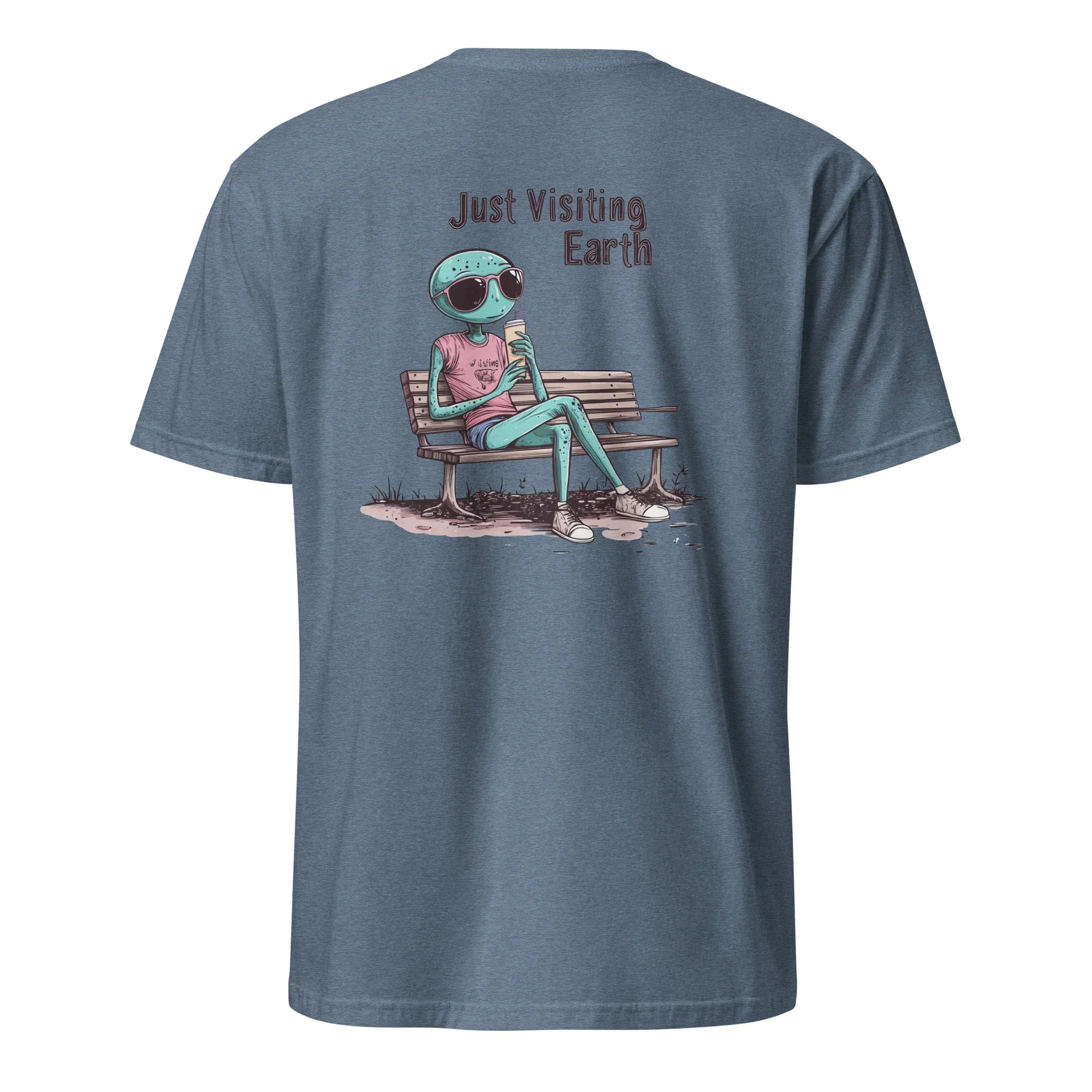 Alien 'Just Visiting Earth' Tee - Briadanna