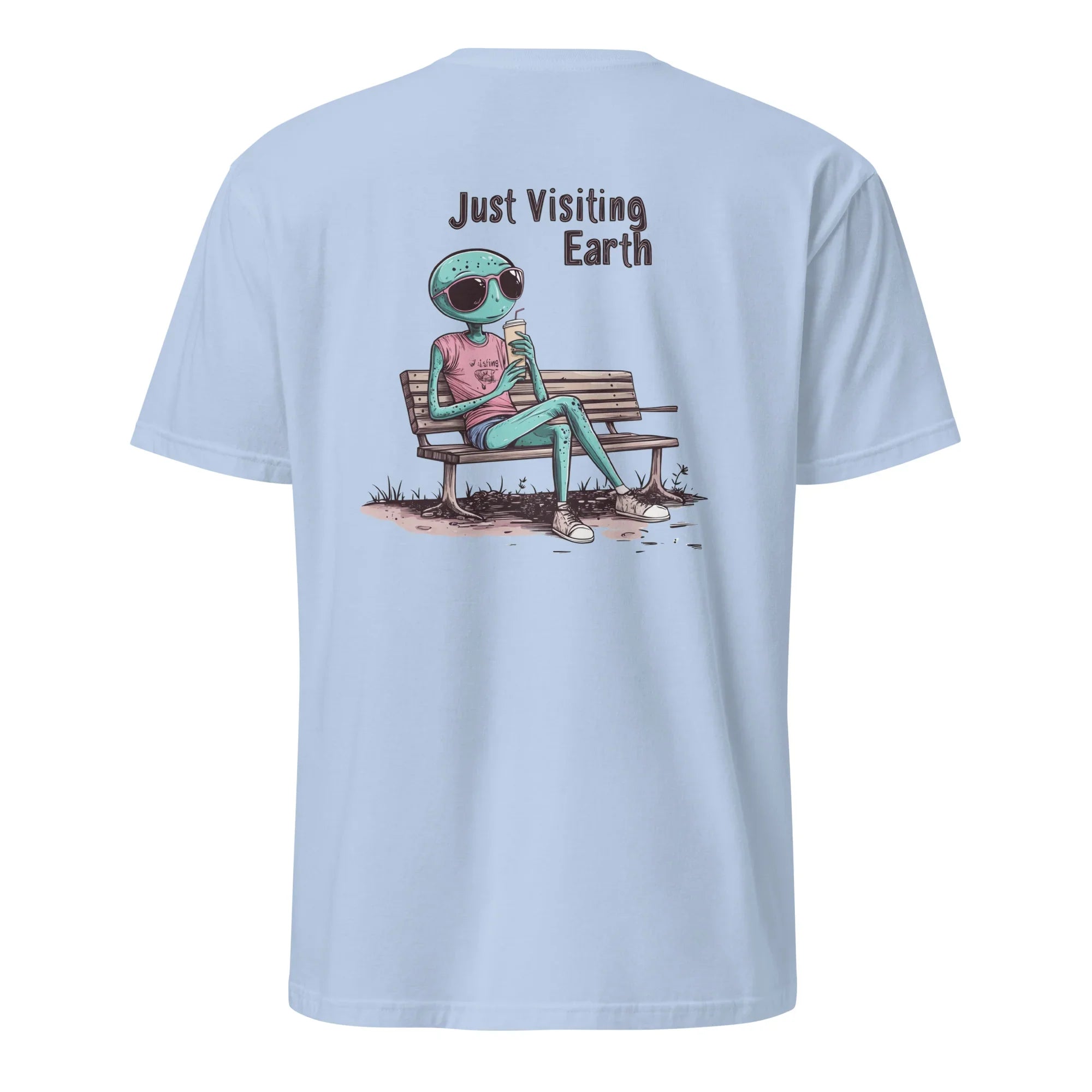 Alien 'Just Visiting Earth' Tee - Briadanna
