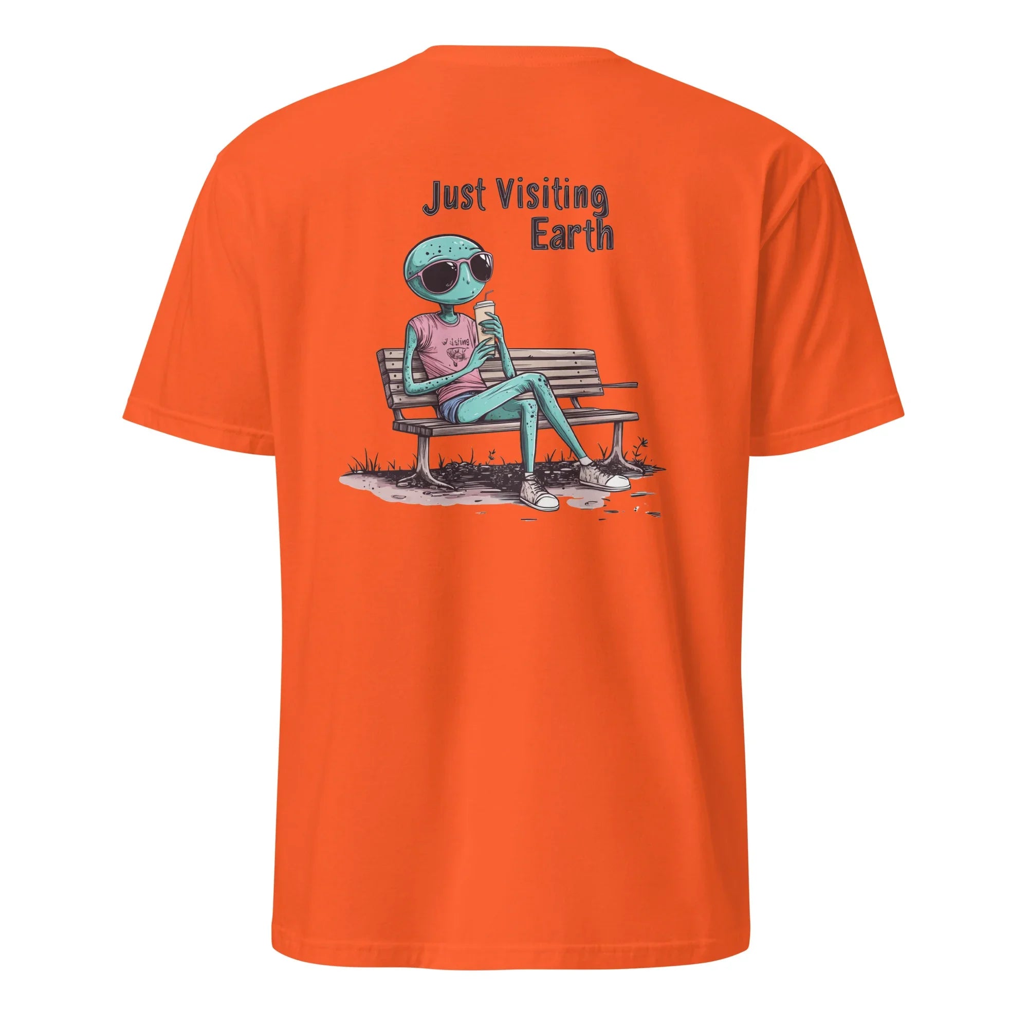 Alien 'Just Visiting Earth' Tee - Briadanna