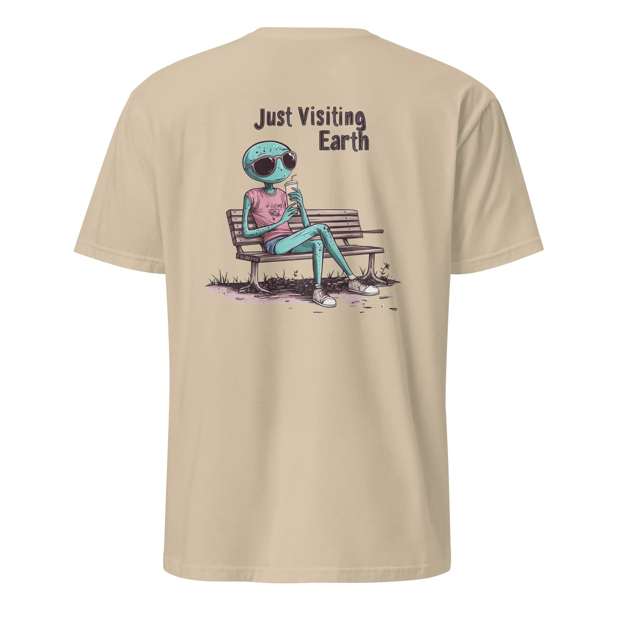 Alien 'Just Visiting Earth' Tee - Briadanna