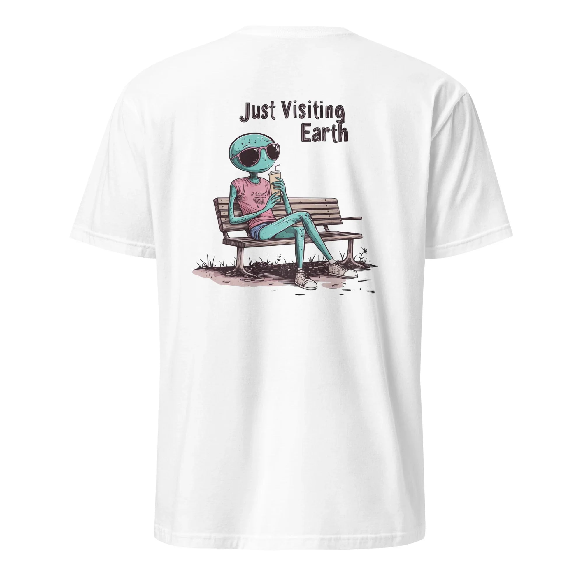 Alien 'Just Visiting Earth' Tee - Briadanna