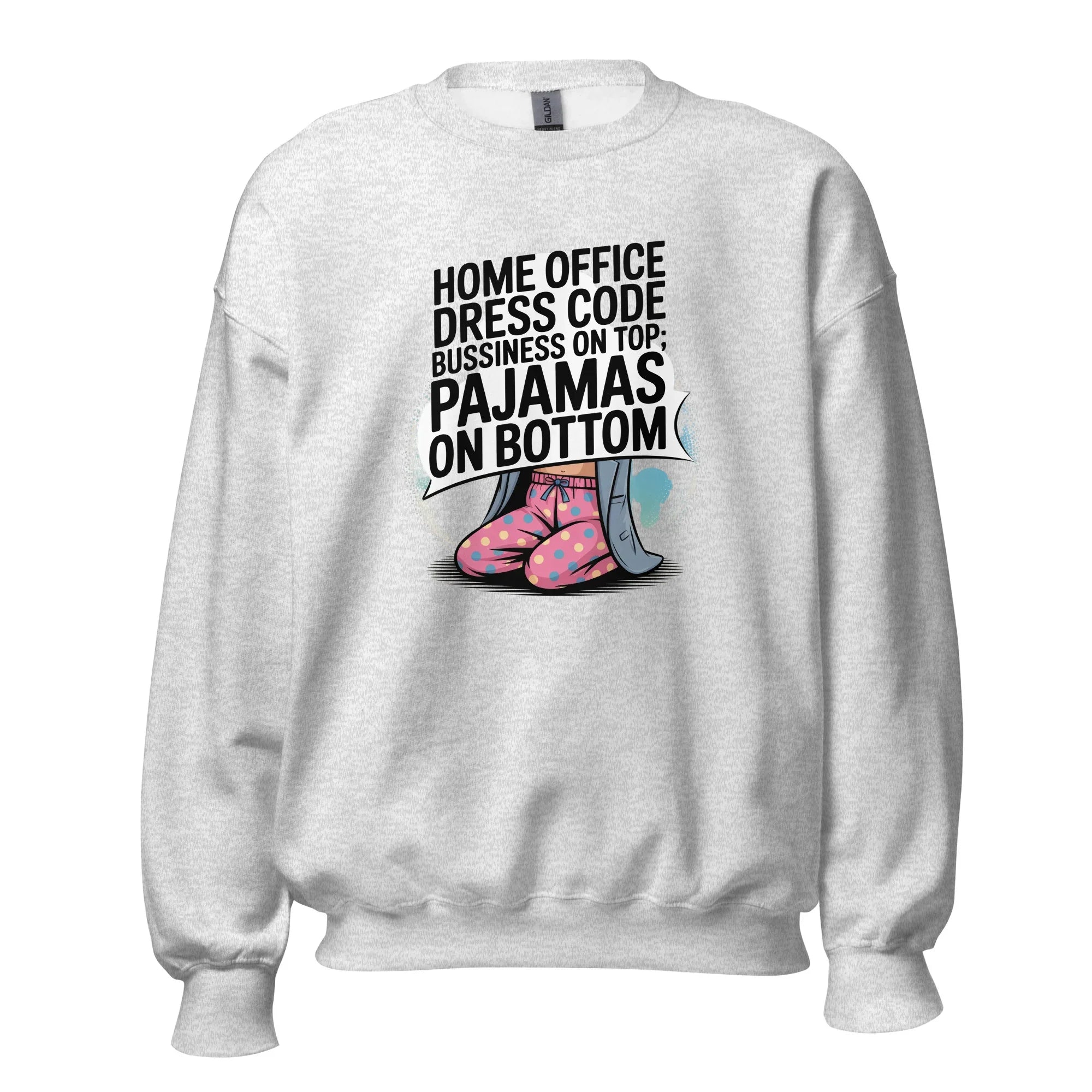 Home Office Pajama Sweatshirt - Briadanna