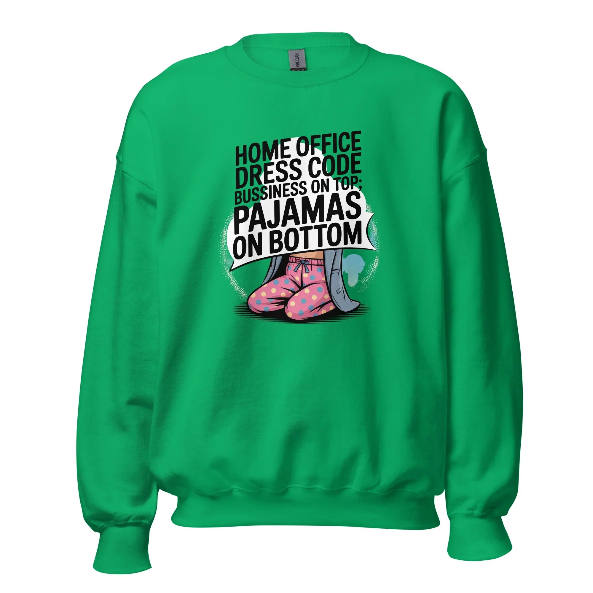 Home Office Pajama Sweatshirt - Briadanna