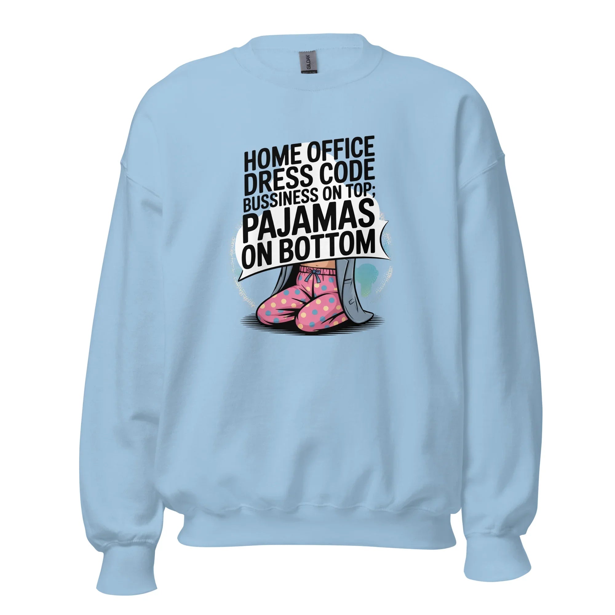Home Office Pajama Sweatshirt - Briadanna
