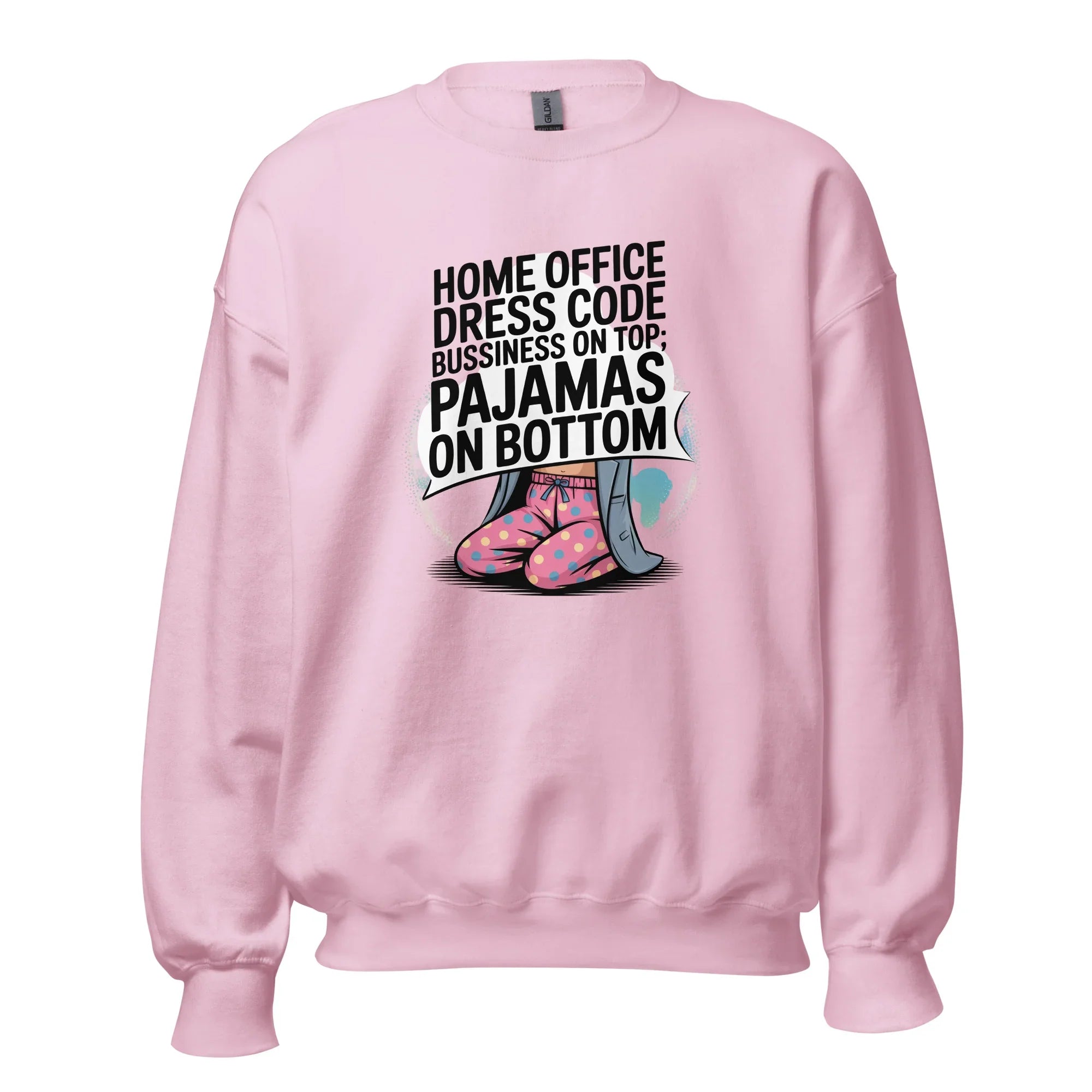 Home Office Pajama Sweatshirt - Briadanna