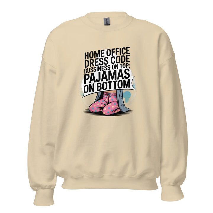 Home Office Pajama Sweatshirt - Briadanna