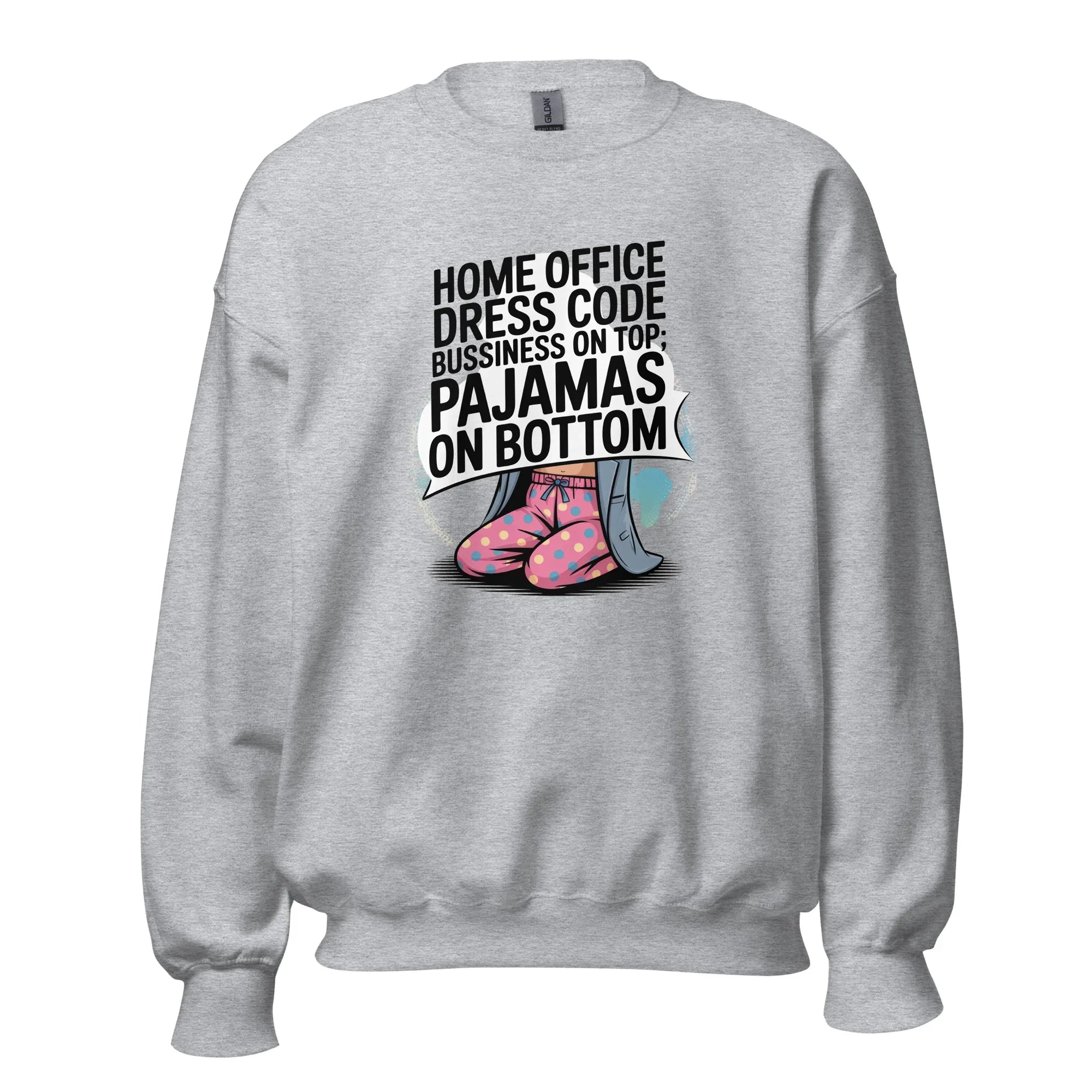 Home Office Pajama Sweatshirt - Briadanna