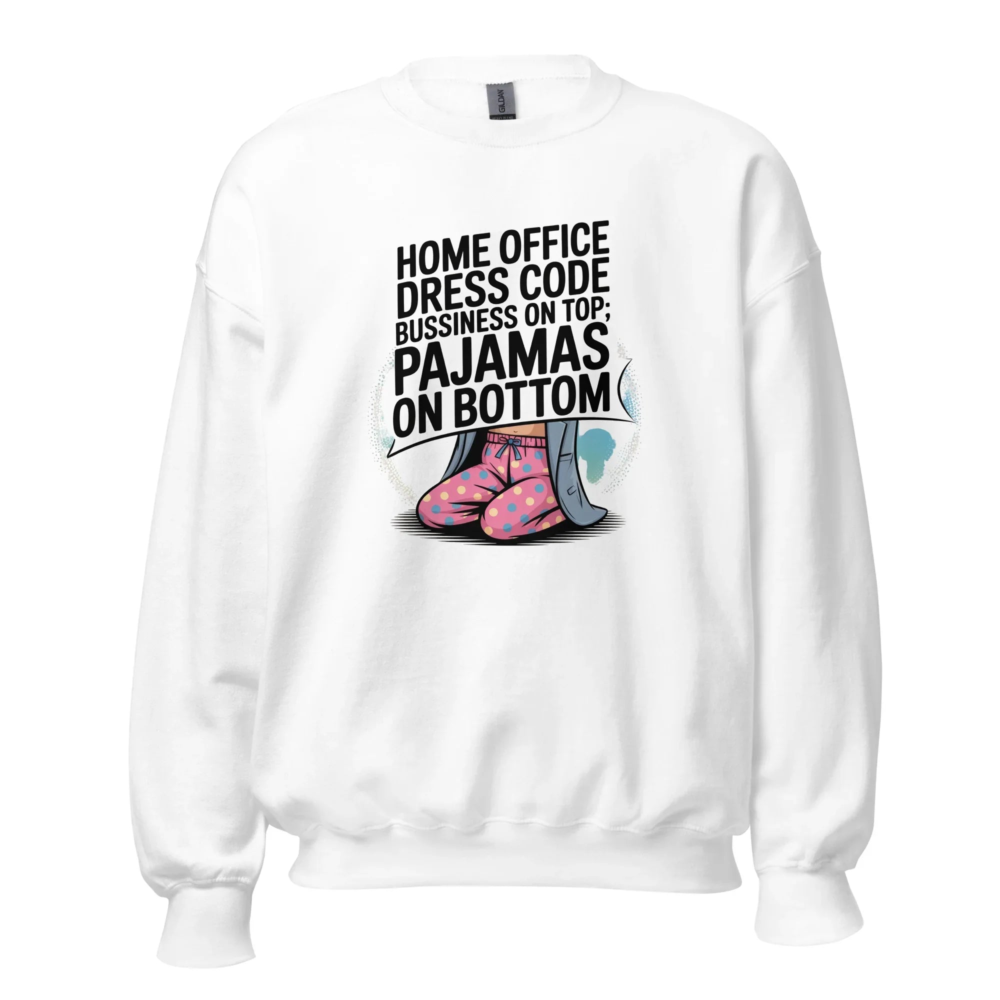 Home Office Pajama Sweatshirt - Briadanna