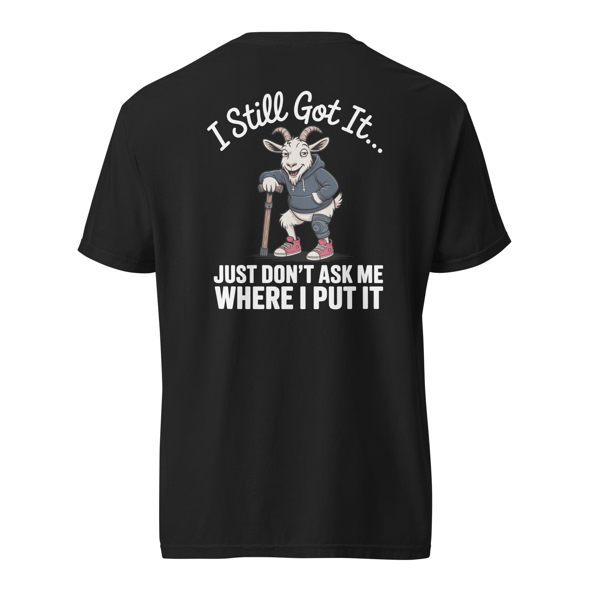 Funny Old Age Goat Tee - Briadanna