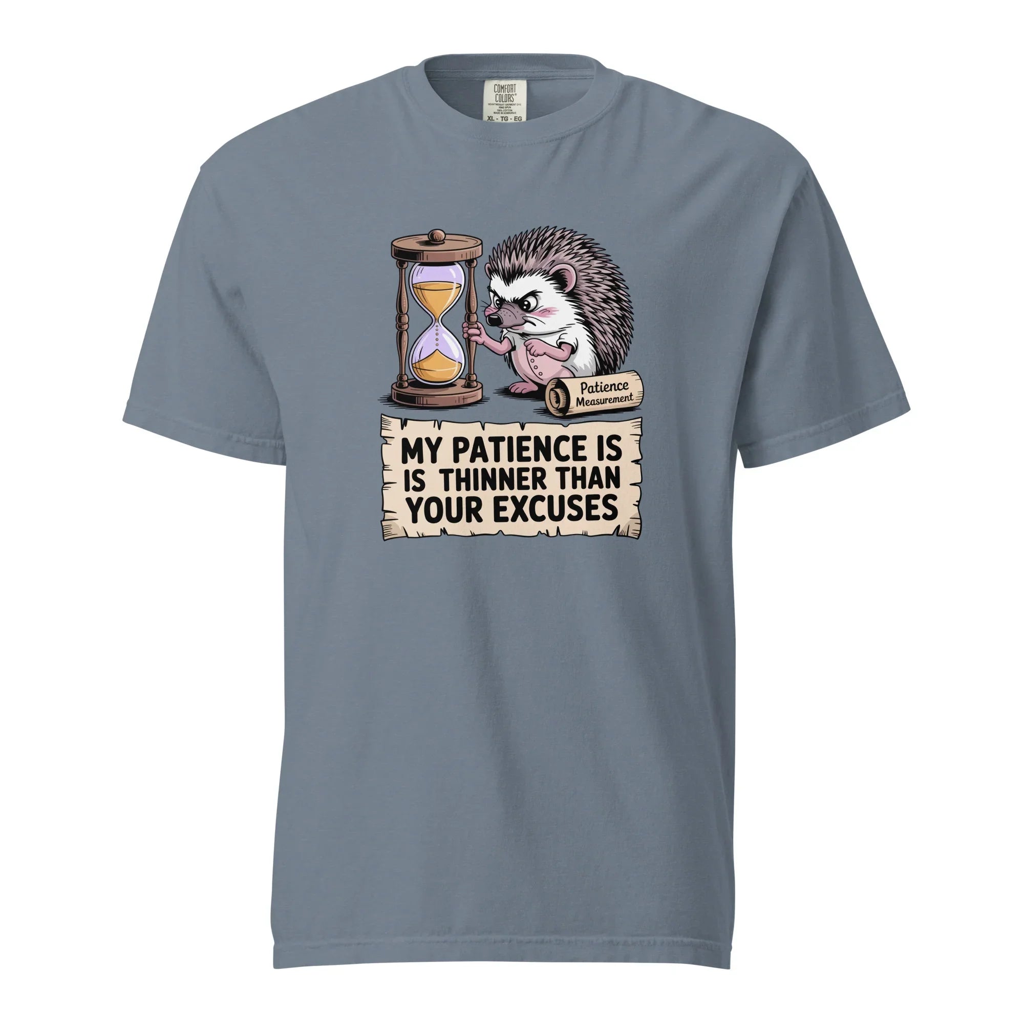 Cute Hedgehog Patience Tee - Briadanna