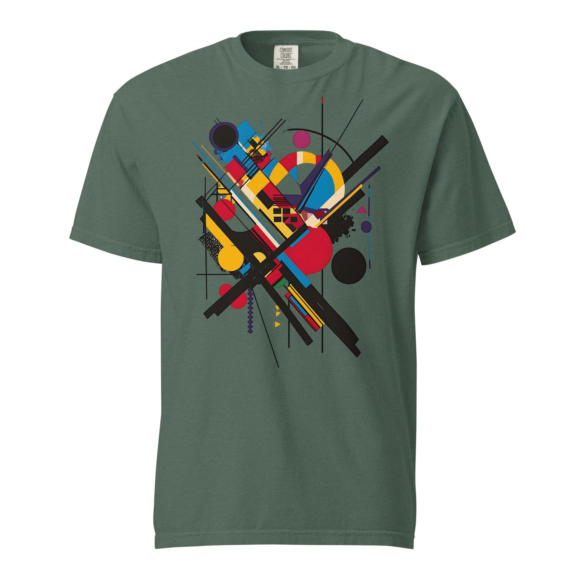 Vibrant Geometric Art Unisex T-Shirt - Briadanna