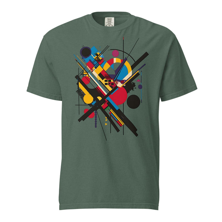 Vibrant Geometric Art Unisex T-Shirt - Briadanna